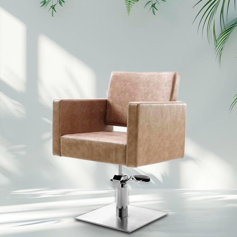 Jincheng best-selling stainless steel cushion seat hydraulic reclining high-quality barber chair wholesale price