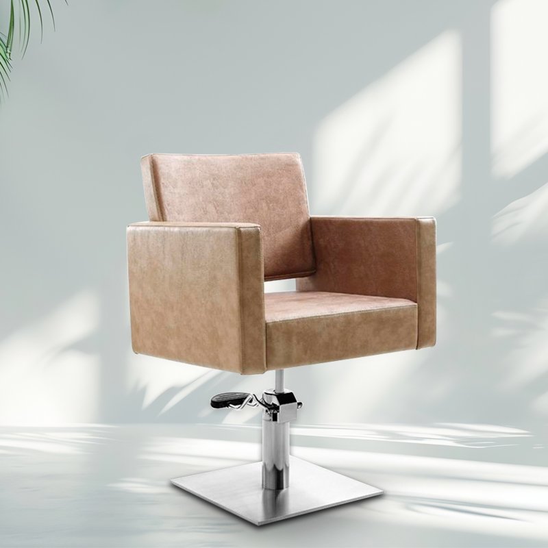 Jincheng best-selling stainless steel cushion seat hydraulic reclining high-quality barber chair wholesale price