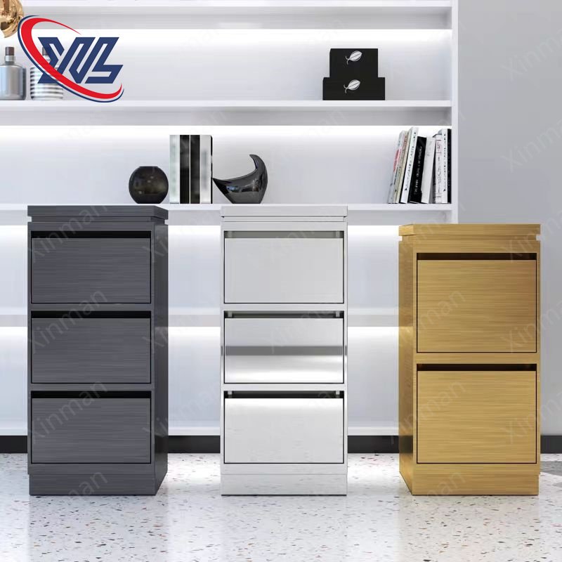 Xinman Hair salon special trolley shelf tool table metal multi-functional hair dresser cabinet