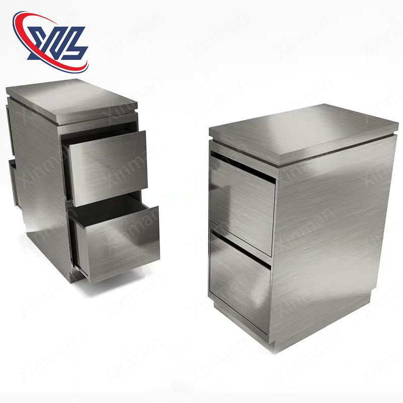 Xinman Hair salon special trolley shelf tool table metal multi-functional hair dresser cabinet
