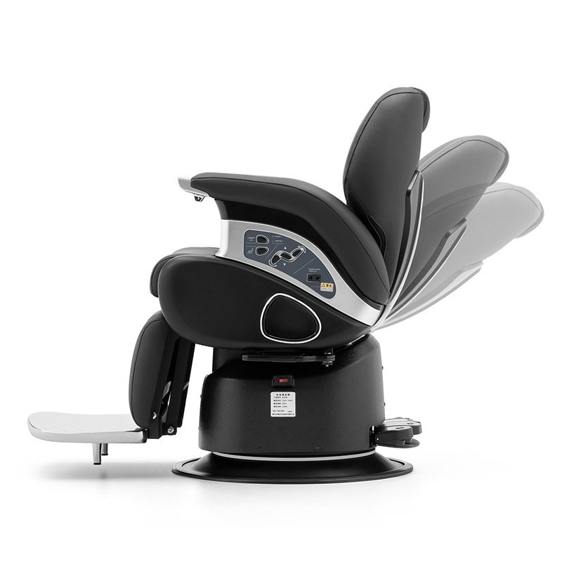 new design leather modern luxury electric leather color barber chair for hair cuts shop hair stylist