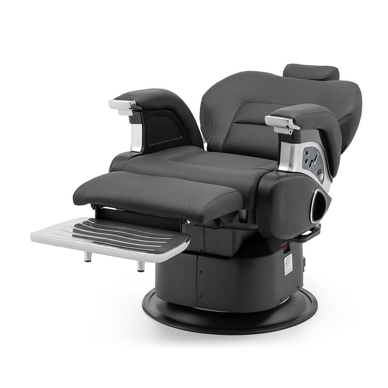new design leather modern luxury electric leather color barber chair for hair cuts shop hair stylist