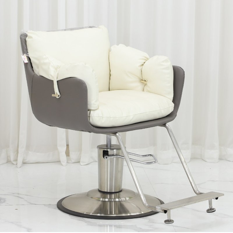 French Design Salon Barbershop Barber Chairs Hairdresser Used Men Hydraulic Barber Chairs