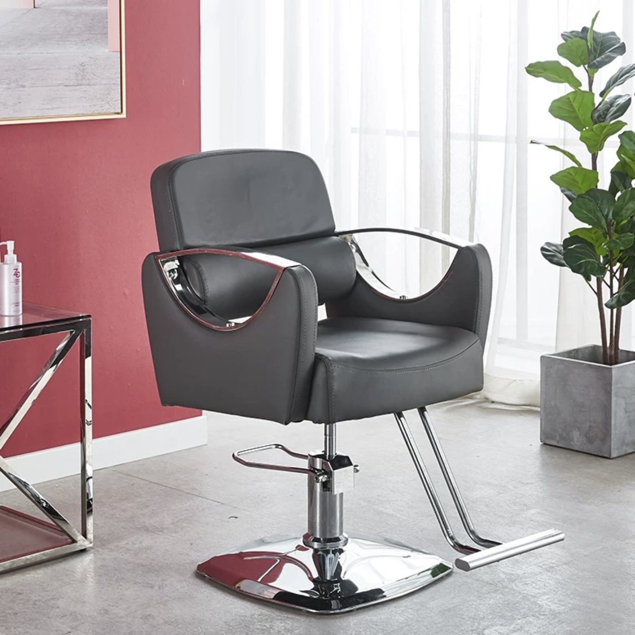 Hot tide shop hair chair barber shop and salon chair factory price hair cutting chair on sale