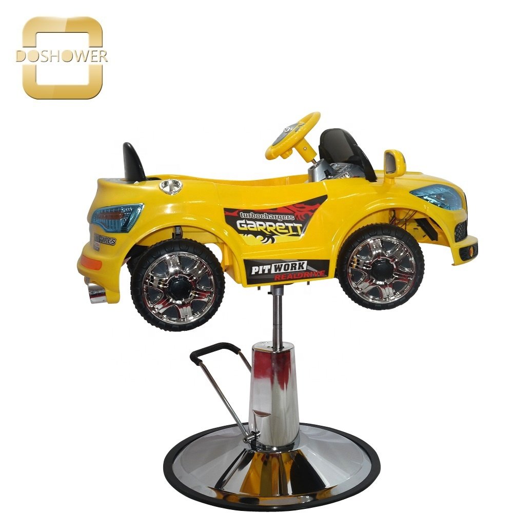 barber shop decoration with cuticle aligned hair for kids barber chairs child barber salon