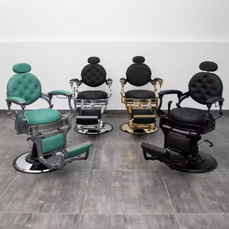 Top Quality More design Commercial Furniture Beauty Salon Hydraulic Styling Hair Cut Barber Chair