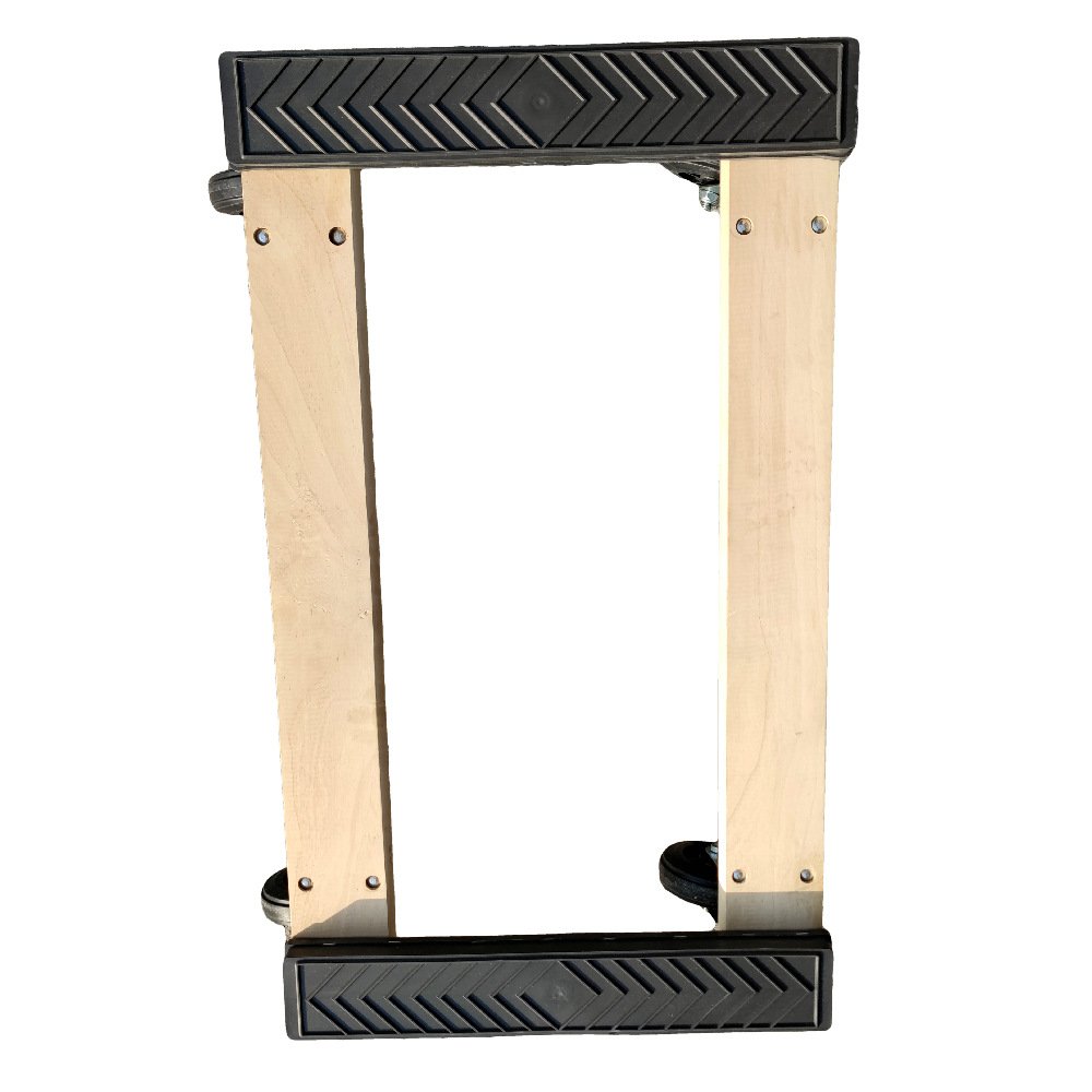 Solid wood high load-bearing logistics handling wooden furniture mobile vehicle moving tool vehicle material turnover vehicle