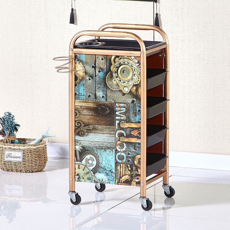 Professional Salon Hairdressing Trolley Manufactured China Hair Salon Equipment Trolley For Sale