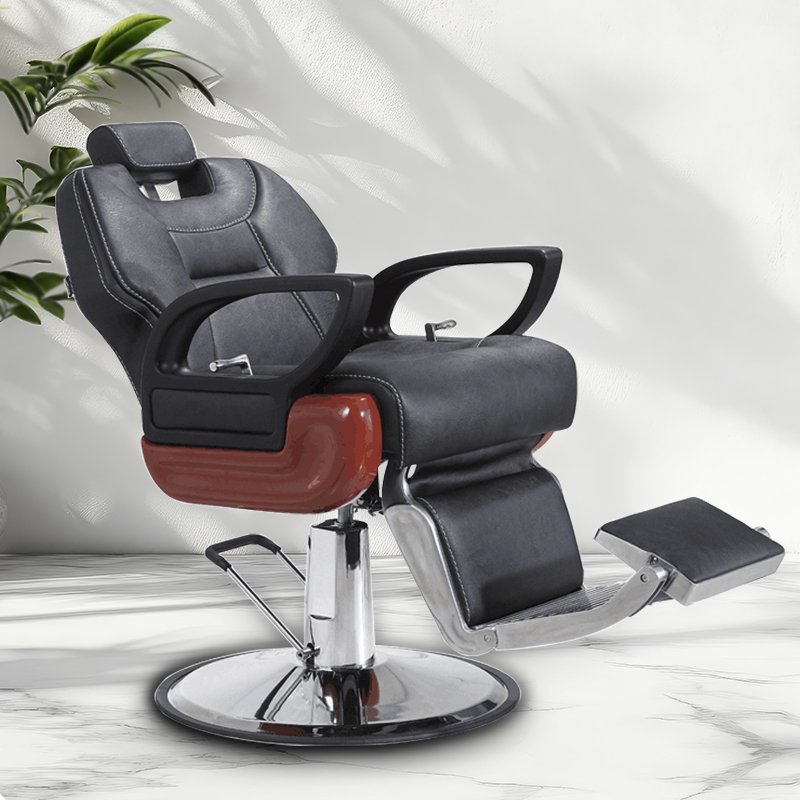 Jincheng barber shop hairdressing salon special haircut chair hairdressing chair lifting hairdressing furniture barber chair.