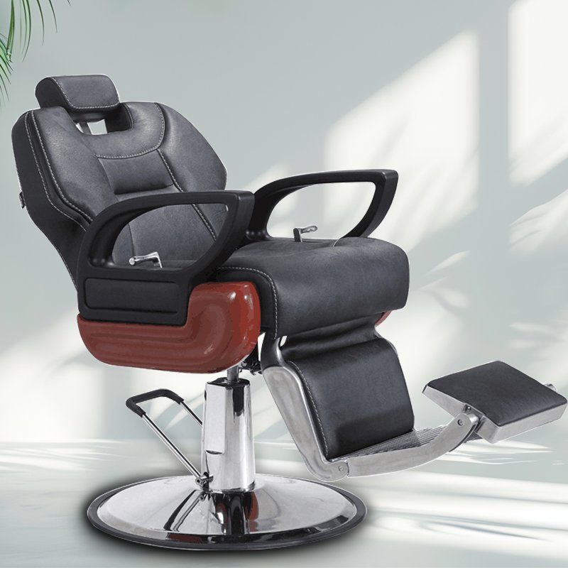 Jincheng barber shop hairdressing salon special haircut chair hairdressing chair lifting hairdressing furniture barber chair.