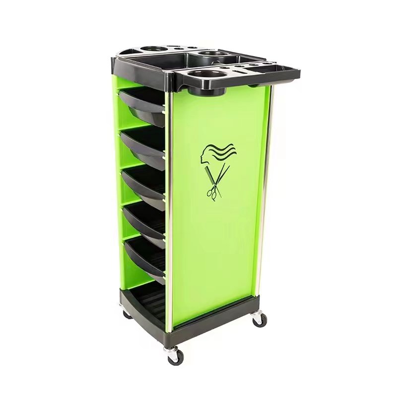 Economical Plastic Salon Equipment Beauty Salon Hair Dressing Trolley Professional Slaon Trolley