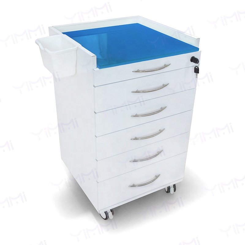 Medical Equipment Customized Salon Furniture Mobile Cabinet Trolley Cart
