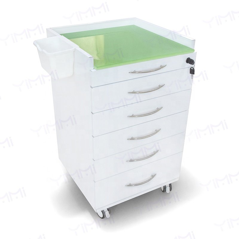 Medical Equipment Customized Salon Furniture Mobile Cabinet Trolley Cart