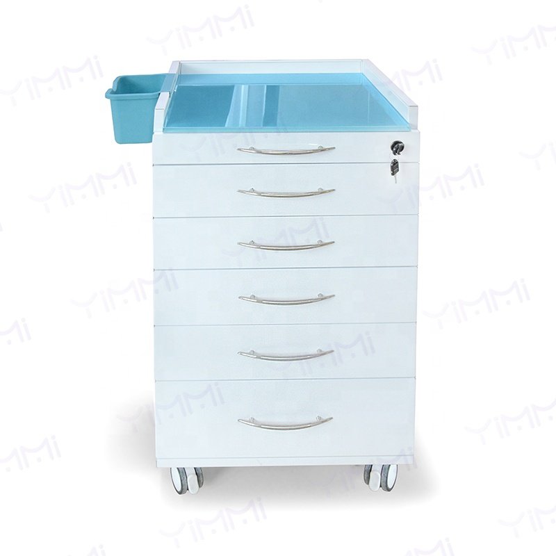 Medical Equipment Customized Salon Furniture Mobile Cabinet Trolley Cart