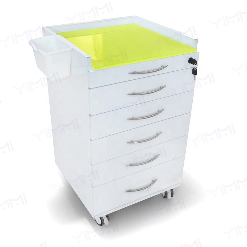 Medical Equipment Customized Salon Furniture Mobile Cabinet Trolley Cart