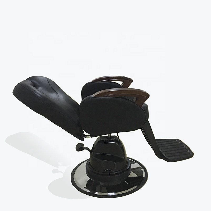 Latest Heavy Mens Salon Equipment White Barber Chair For Barber Shop Furniture Set Barber Chairs