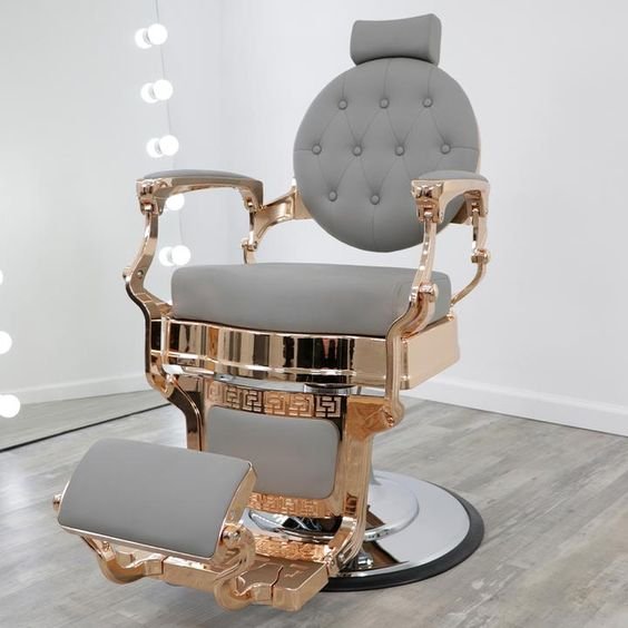 Commercial Furniture Vintage Antique Heavy Duty Beauty Salon Hydraulic Styling Barber Hair Cut Chair