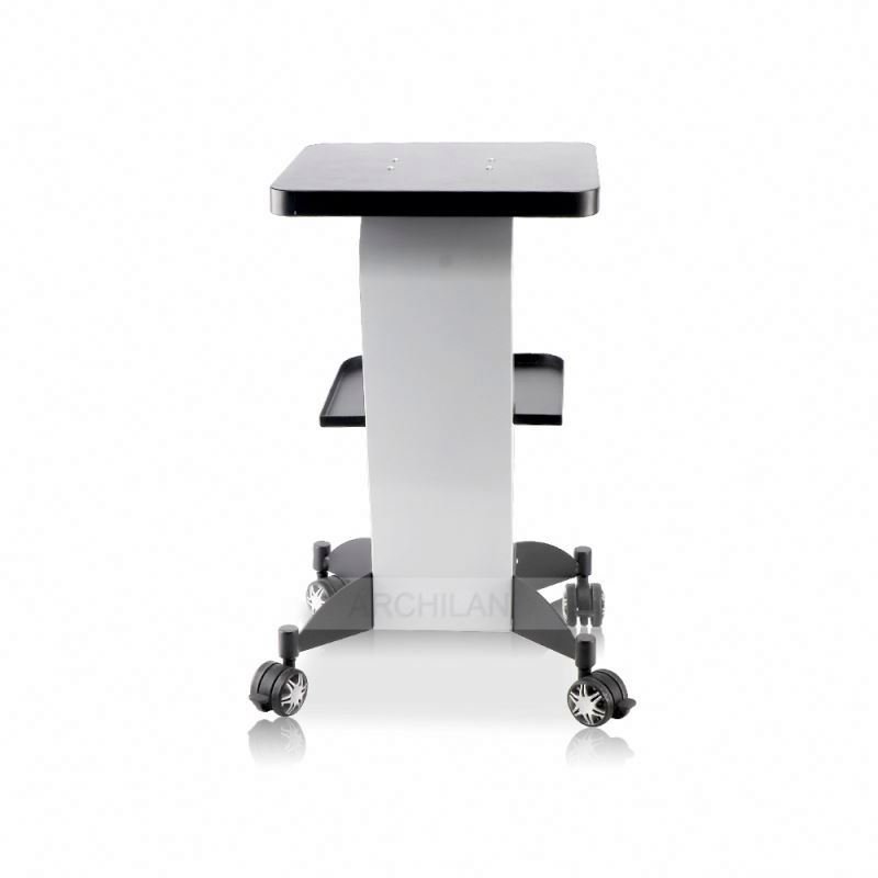 Hot sale beauty furniture 4 wheel mobile spa metal cart salon trolley