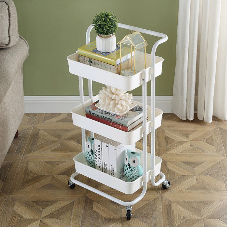 High Quality Hot Sell Cheap Beauty Salon Trolley Furniture Hairdresser Metal Beauty Trolley