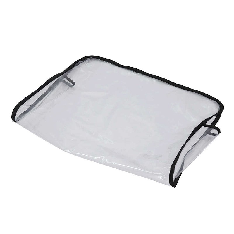 Professional Salon Barber Chair Cover Shampoo Protector Hairdressing Chair Clear Black Back Cover
