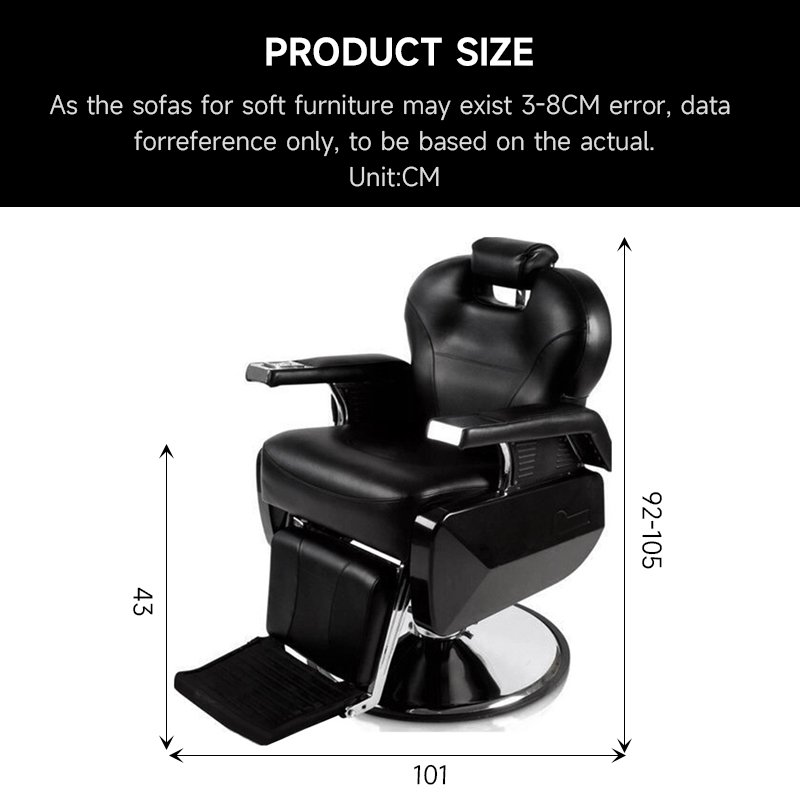 Wholesale professional hairdressing chair reclining hydraulic pump barber chair modern hairdresser Lift styling chair