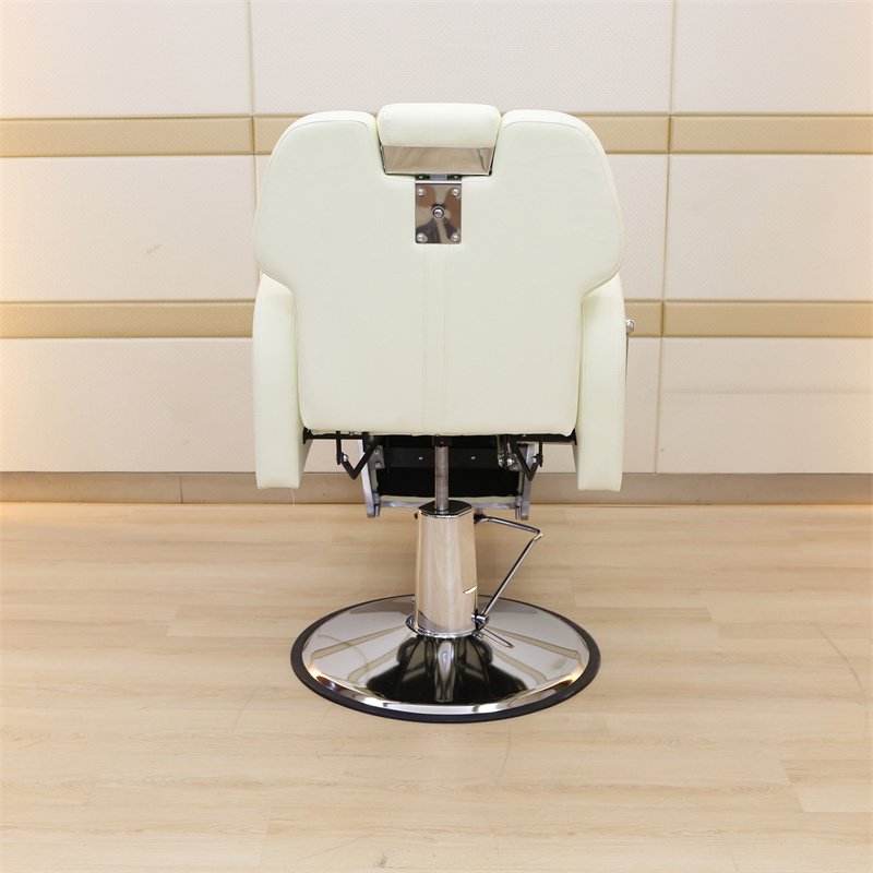Factory wholesale Metal plated silver chair frame salon barber chair