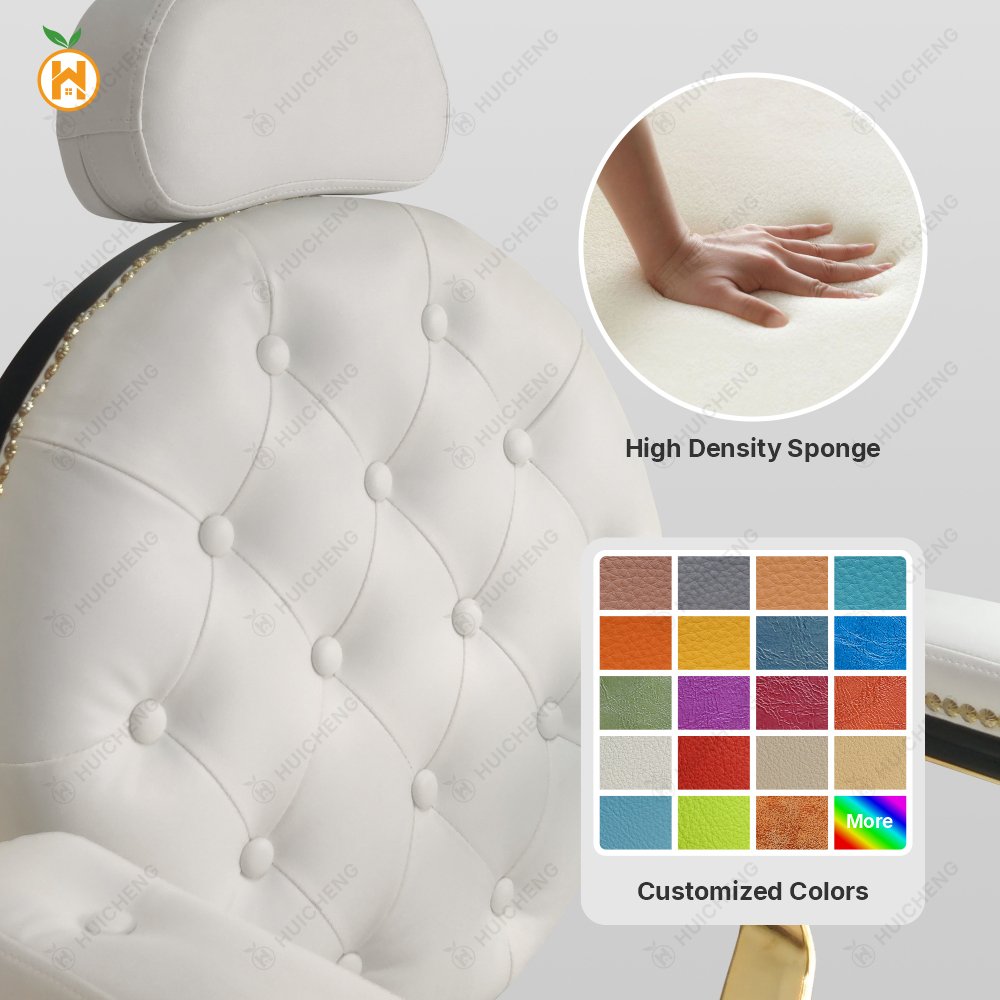 Professional New Design Factory Barber Equipments Luxury Comfortable Barber Chair C8829A