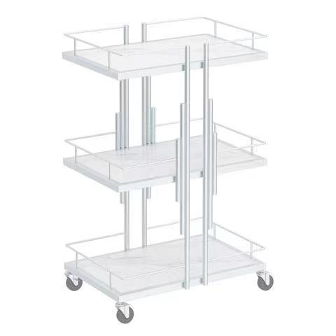 Beauty salon special storage rack light luxury nail beauty eyelash trolley Beauty hair dyeing tool car