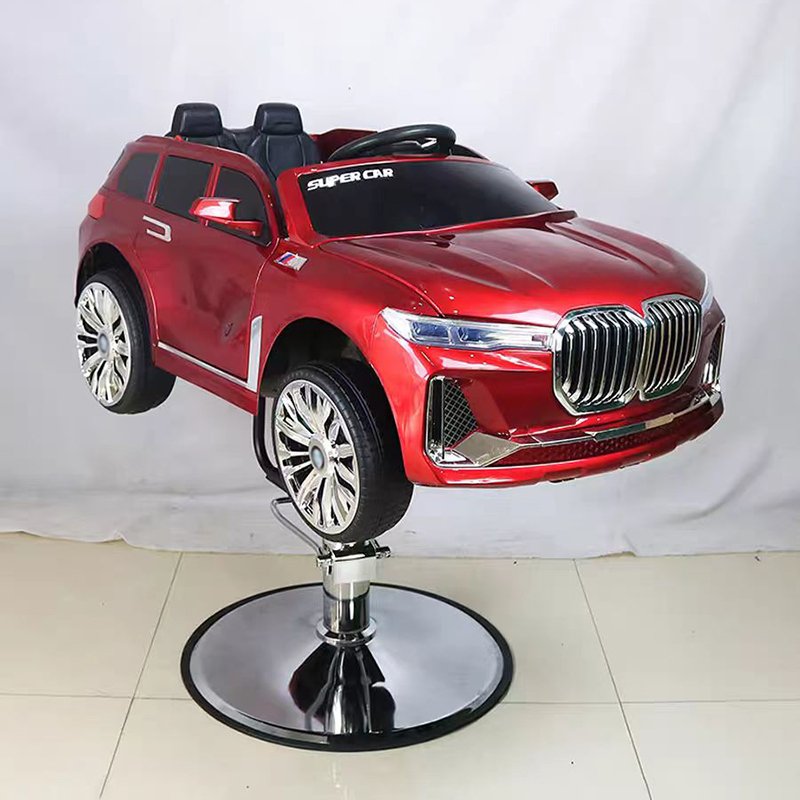 Kids Barber Chair Salon Furniture Car Outlook Design Baby's Salon Chair Children's hair cutting seats