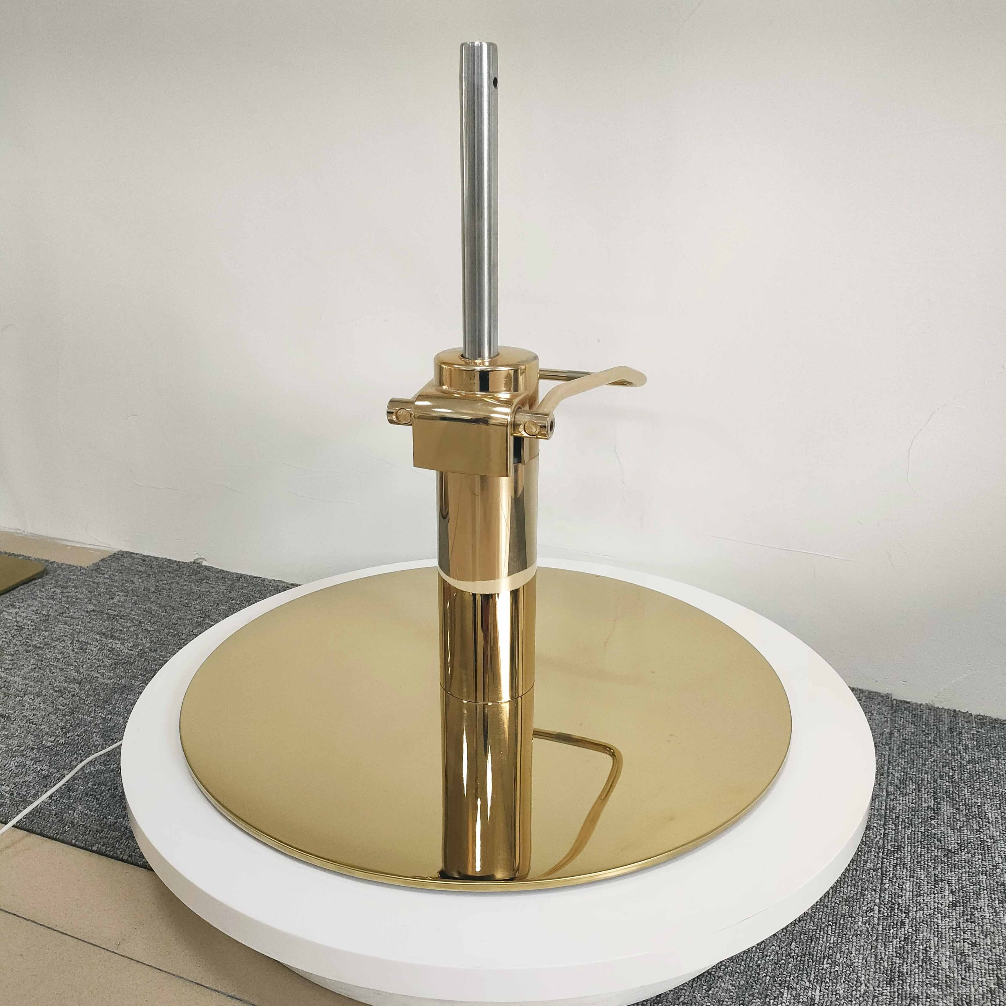Barber Salon Chair Replace Parts Hydraulic Pump with Round Base for Barber chairs