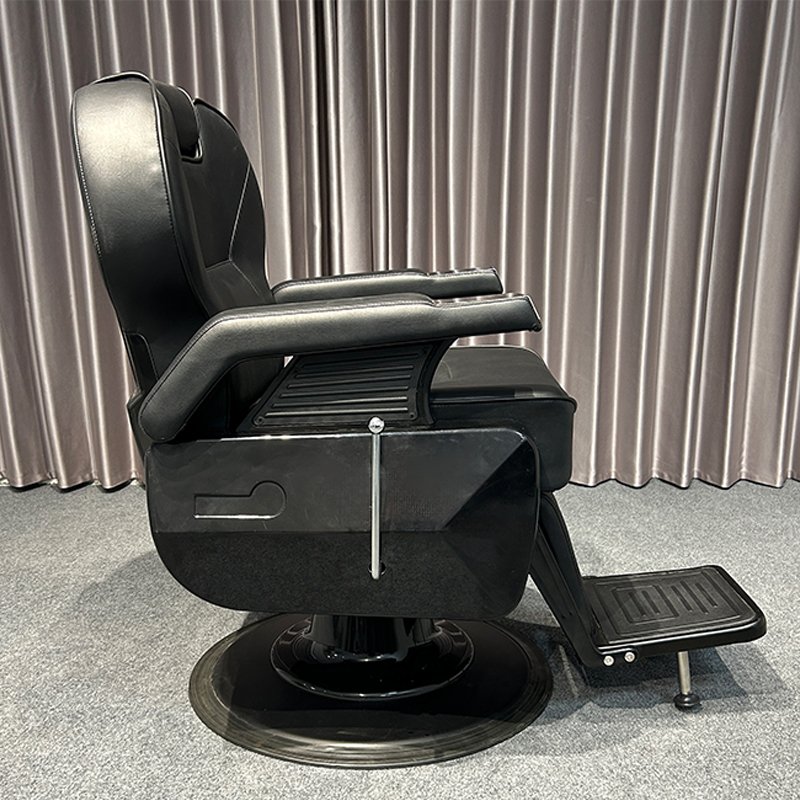 Classic Retro Barber Chair Equipment Heavy Duty Synthetic Leather Hair Salon Chair with Hydraulic Pump