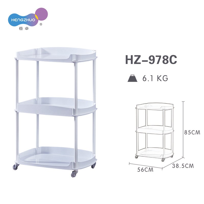 Transparent Big Promotion Top One Professional Luxury Salon Furniture White Modern Salon Furniture Set Plastic Salon Trolley
