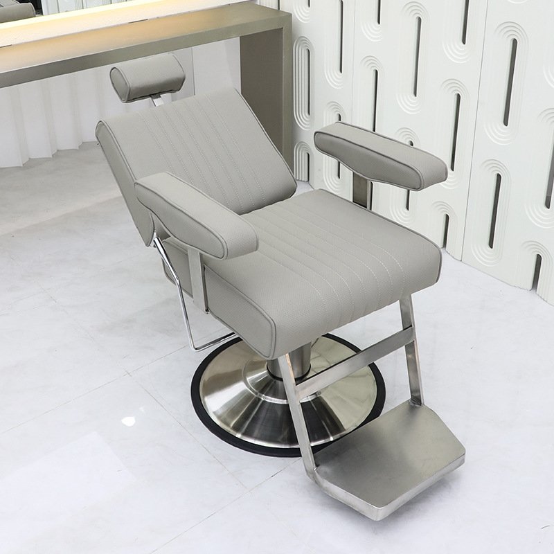 Luxury High Quality PU Barber Chair with Recline Hydraulic Lift Feature Comfortable for Beauty Salon Barbershop Use