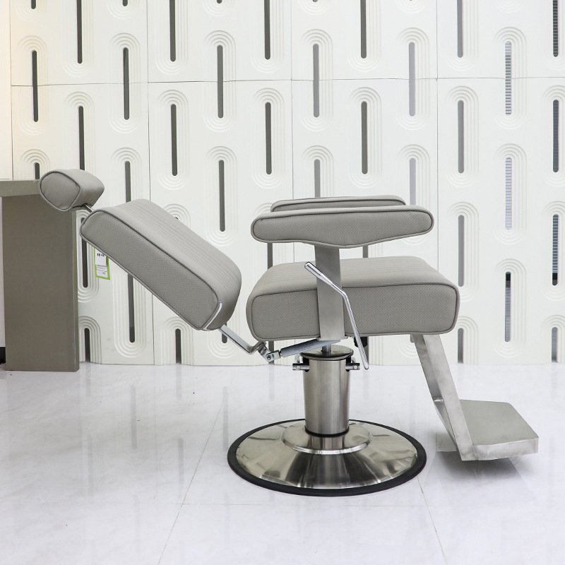 Luxury High Quality PU Barber Chair with Recline Hydraulic Lift Feature Comfortable for Beauty Salon Barbershop Use