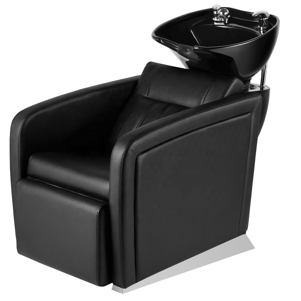Hairdresser Chair And Shampoo Bed Salon Head Washing Shampoo Chair Leisure Beauty Salon Shampoo Backwash Units