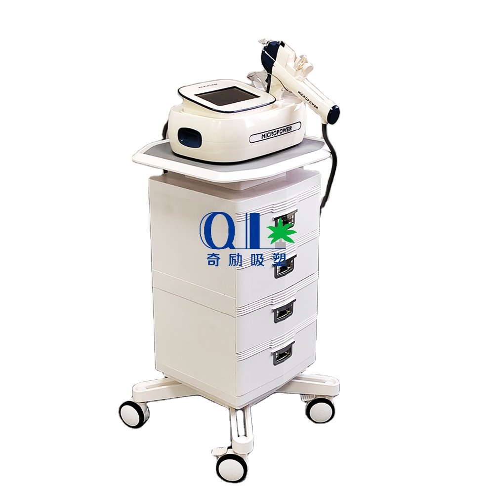 Factory Direct Sales Multi Functional Oxygen Facial Machines Steerable Beauty Cart Trolleys Wtih Silent Anti-Winding Castors