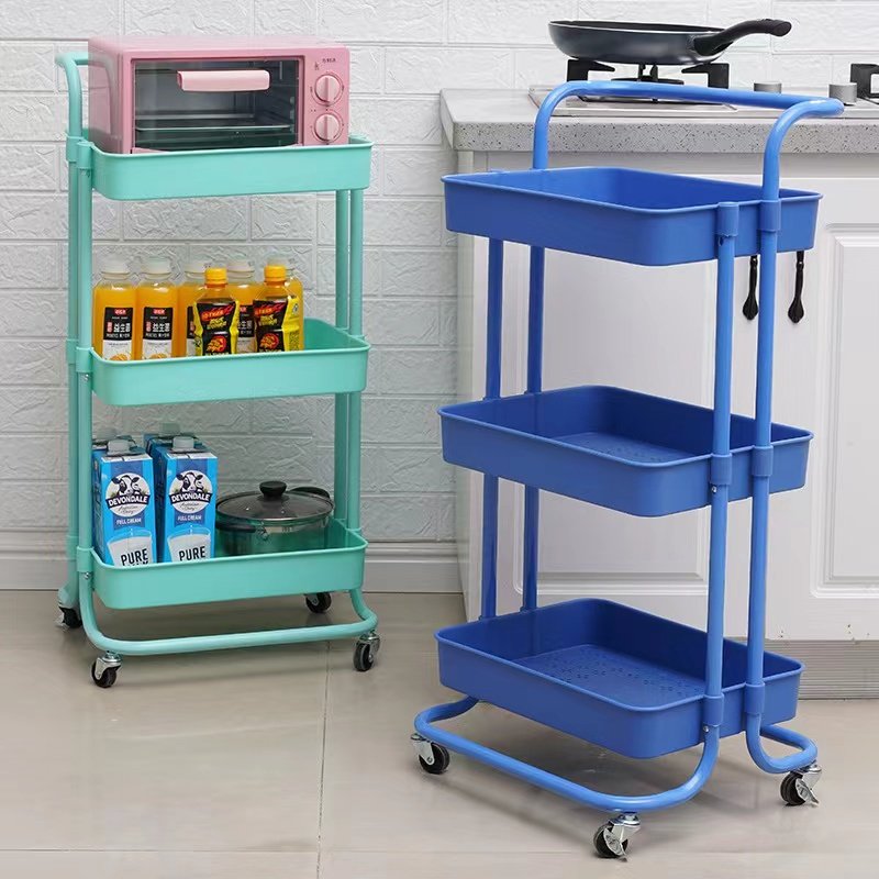 Toilet with wheel kitchen storage shelf trolley living room for floor to floor beauty salon sundries shelves supplies shelves