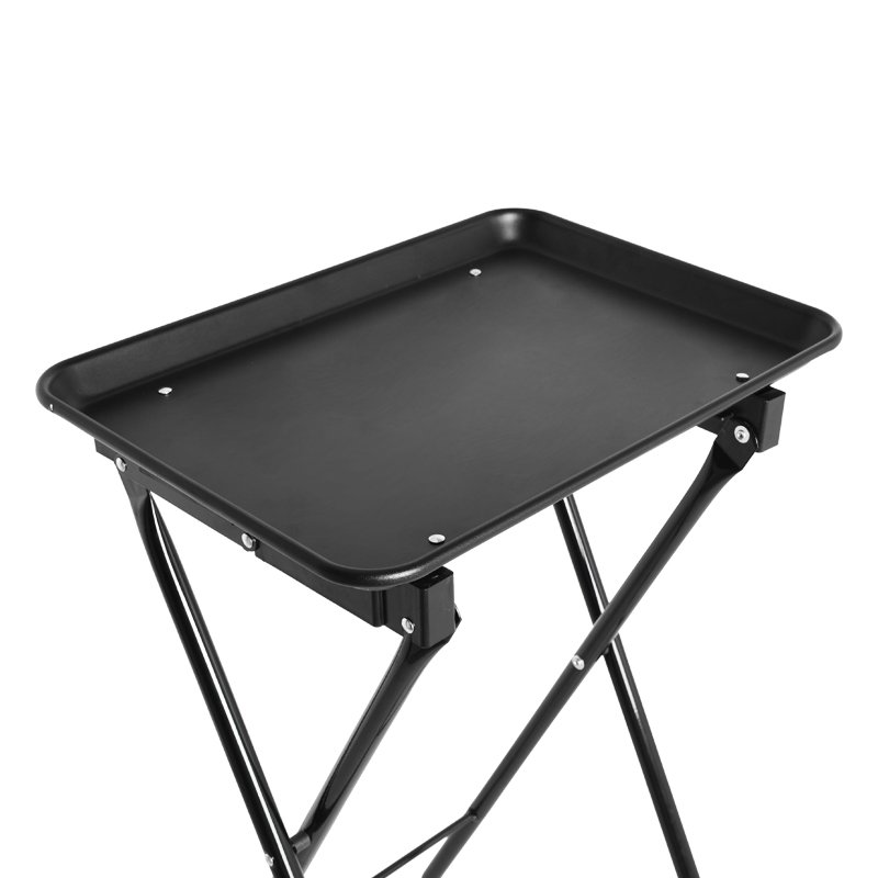 Modern Metal Folding Trolley Tattoo Cart for Living Room Home Kitchen Bathroom Warehouse School Bedroom