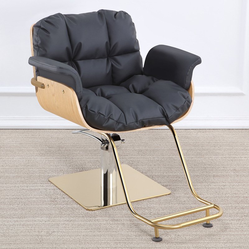Simple modern hair salon barber chair lift large cutting chair