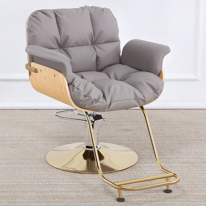 Simple modern hair salon barber chair lift large cutting chair