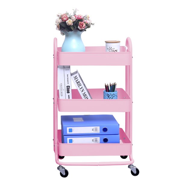 Wholesale Modern Cheap Metal Rolling Salon Kitchen Cart Trolley