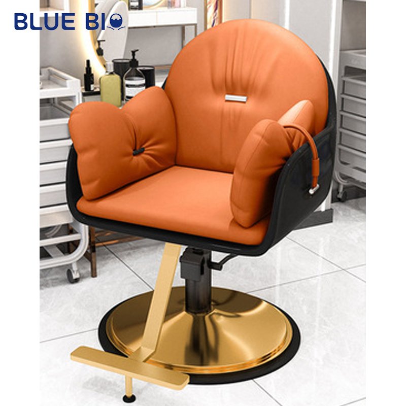 Modern Beauty Salon Furniture Equipment Chair Barber Shop Salon Stations Black Styling Chair