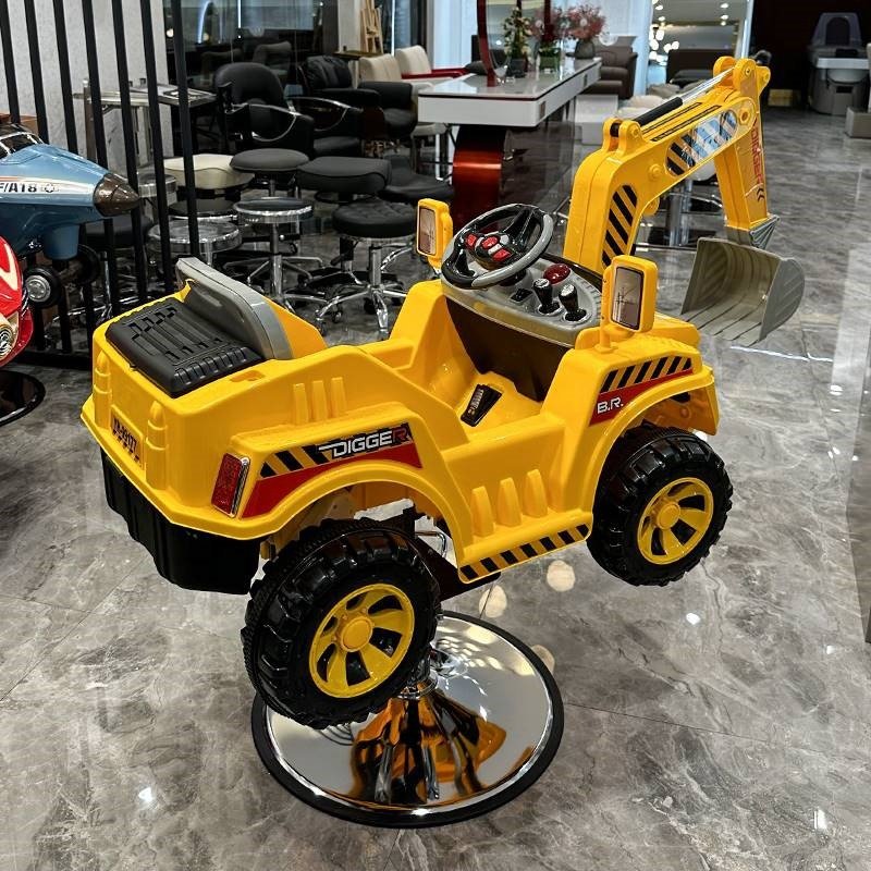 Beauty Hair Salon Barbershop kid cutting chair children car hairdressing chair Toy Cars Children Barber Chair for child