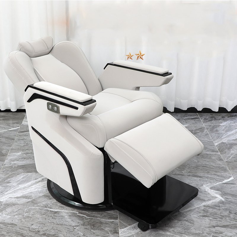 HICOMED High Quality Hair Style Design Electric Reclining Hair Salon Furniture Hydraulic Lifting Barber Chair