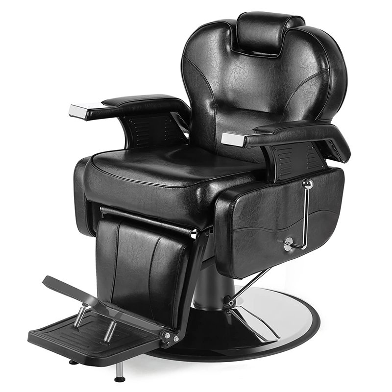 Cadeira De Barbeiro Silla De Peluquero Black Men's Salon Equipment Salon Barber Chairs
