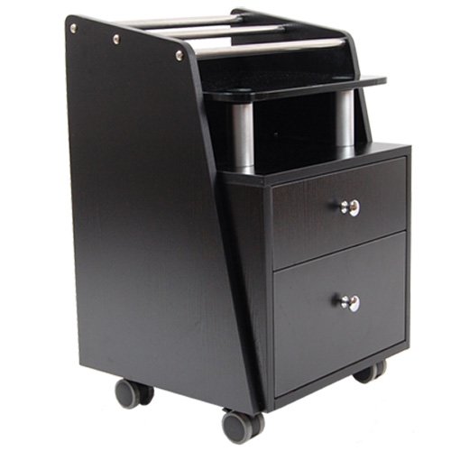Cheap white nail salon pedicure trolley cart CB-T001