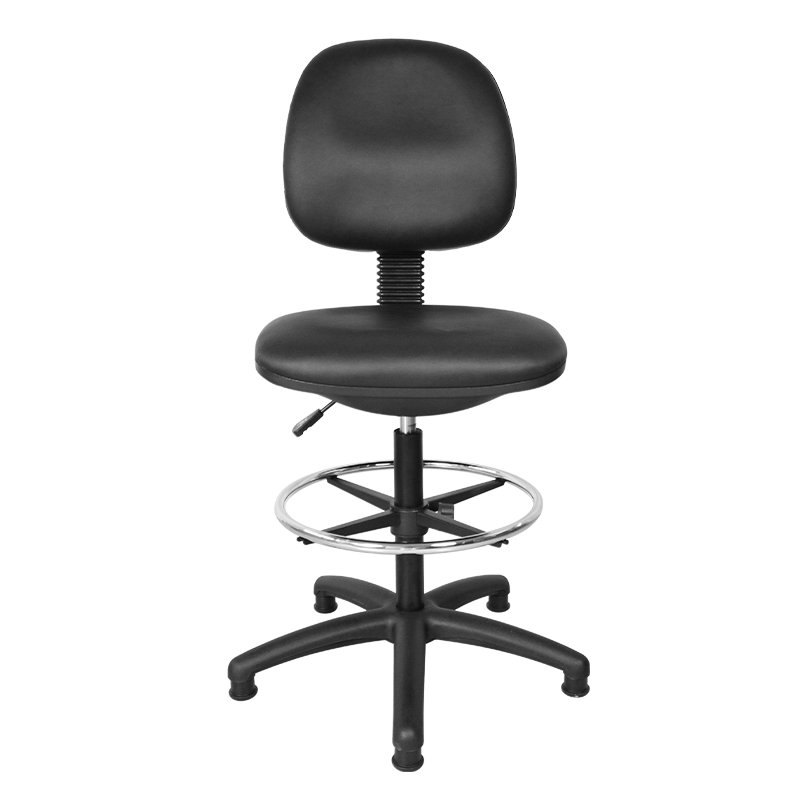 Ergonomic Armless Lab Beauty Barber Moving Saddle Dental Salon Stool Chair With Wheels And Round Footrest