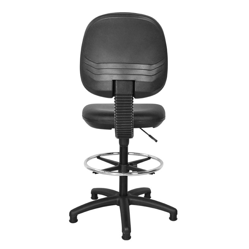 Ergonomic Armless Lab Beauty Barber Moving Saddle Dental Salon Stool Chair With Wheels And Round Footrest