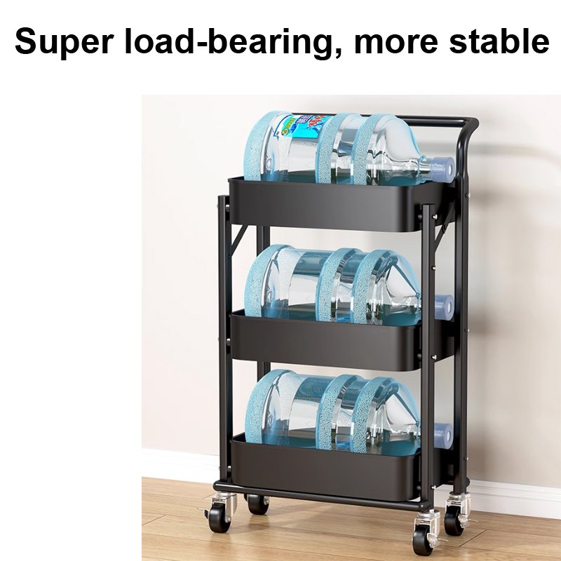 Modern Design Hair Salon Trolley Fashionable Plastic and Wood with Aluminium for Barber Shop Workshop Supermarket Use