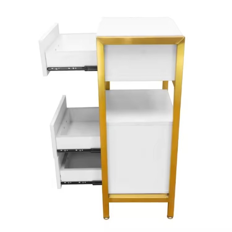 Hairdresser Workstation Hair Styling Station Salon Barber Cabinet Hair Carts Salon Tools Trolley Salon